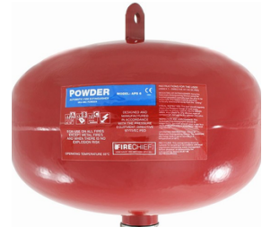 Automatic fire extinguisher from Natfire Company Kenya for instant fire control.