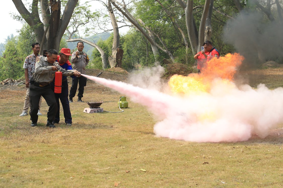 Fire safety training session in Nairobi, Kenya by Natfire Company Ltd.